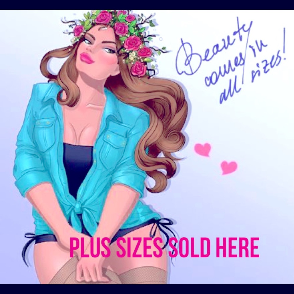 Plus sizes sold here!!